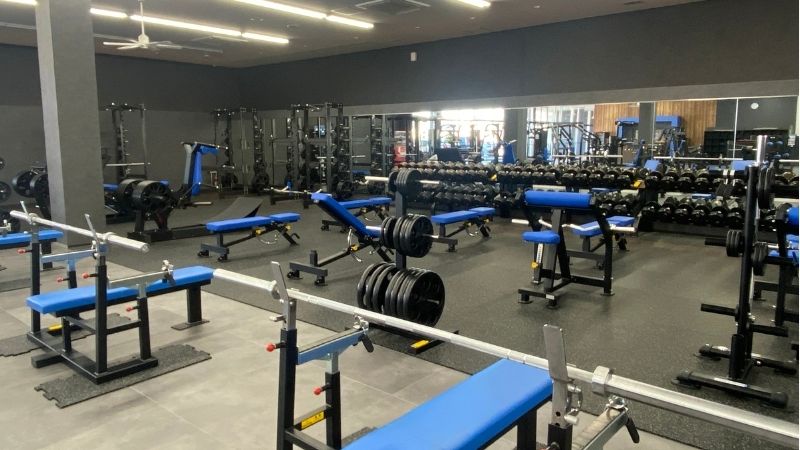 ジムの豊富な設備