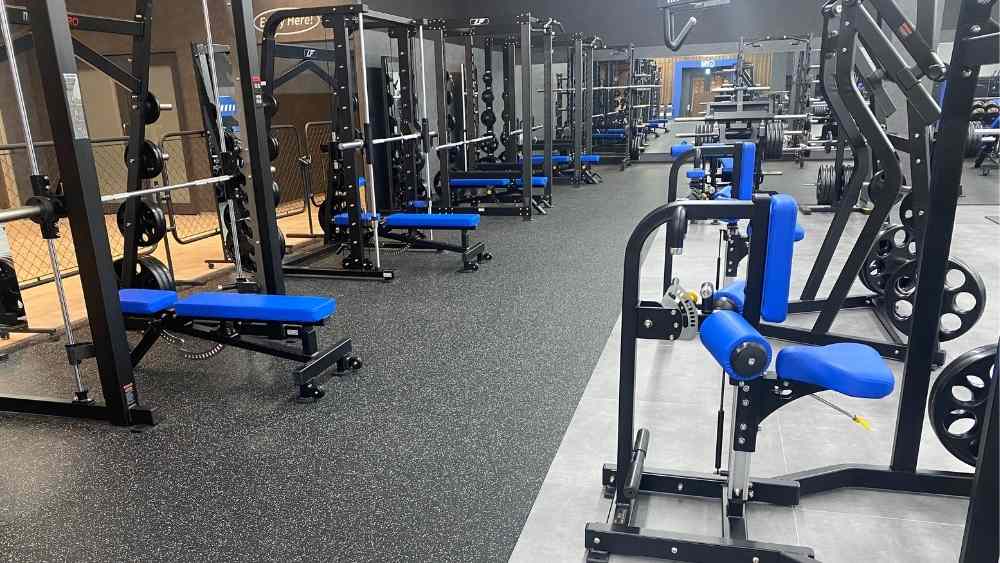 広々としたトレーニングスペース